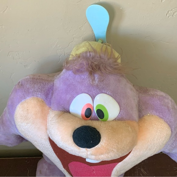 Vintage ACE Novelty Co 24” Taz Tasmanian Devil Stuffed Animal Plush Doll - Picture 5 of 8